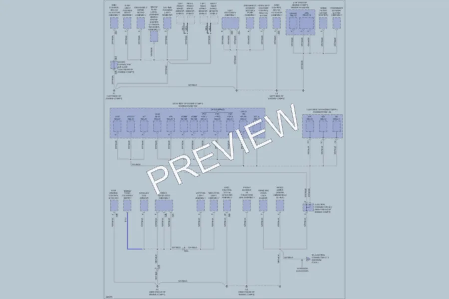 2011 Lexus LX570 Ground Distribution wiring diagram preview