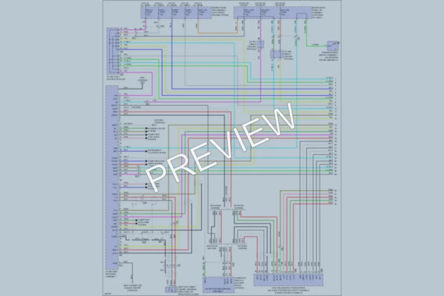 2011 Lexus RX350 Navigation wiring diagram preview