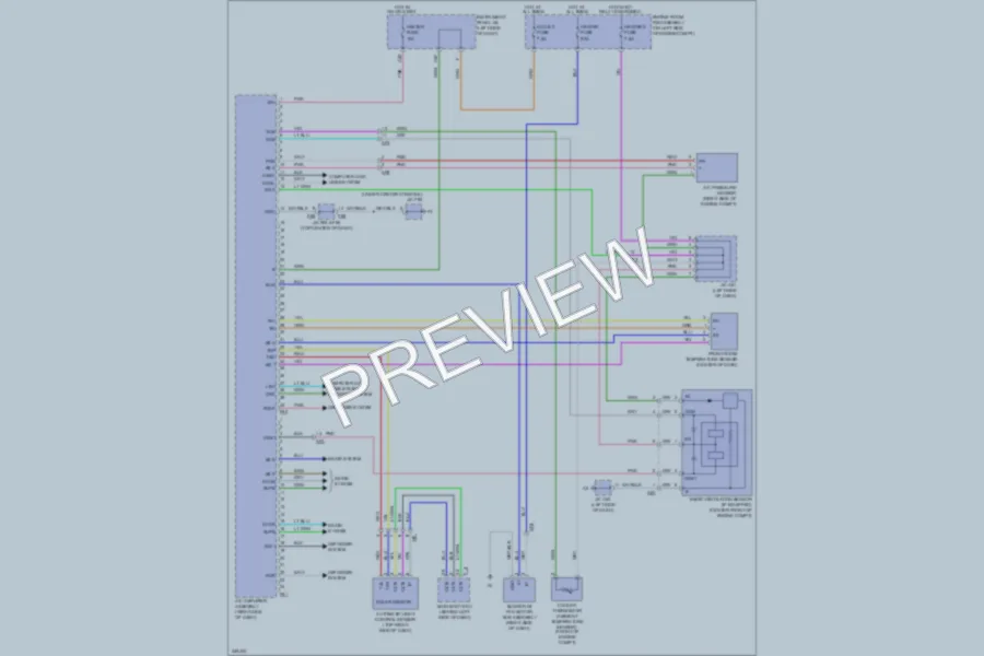 2011 Lexus RX450h Air Conditioning wiring diagram preview