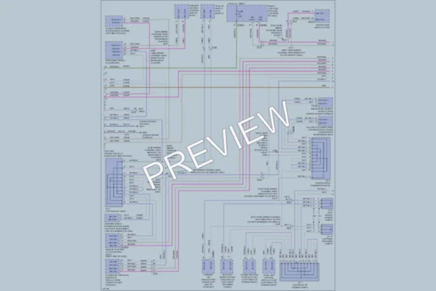 2011 Lincoln MKS Computer Data Lines wiring diagram preview