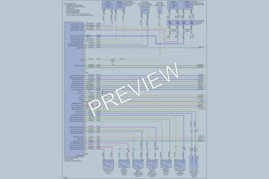 2011 Lincoln MKS Supplemental Restraints wiring diagram preview
