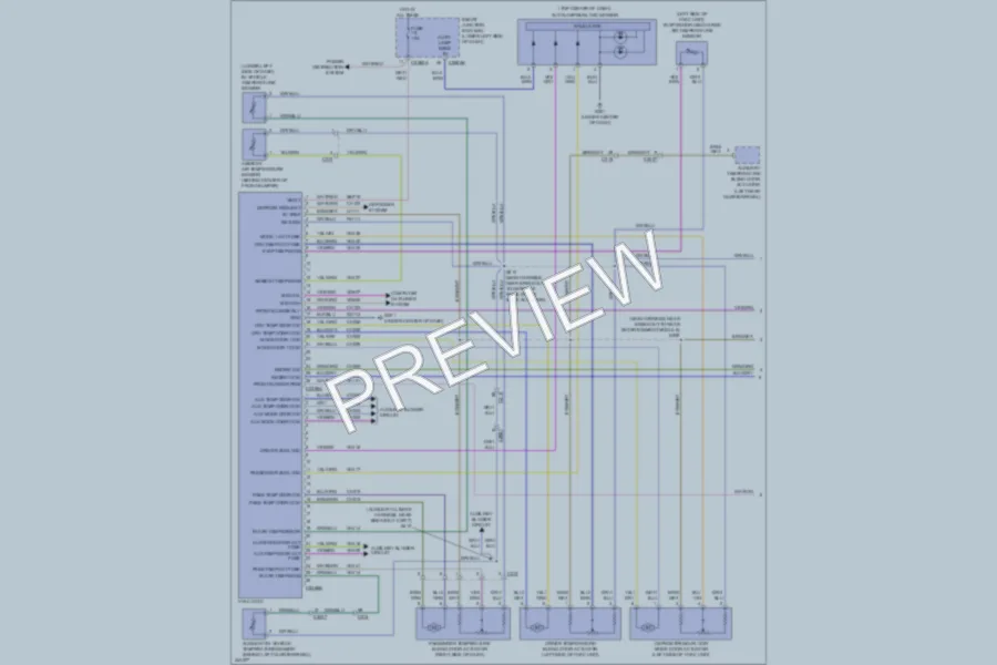 2011 Lincoln MKT Air Conditioning wiring diagram preview