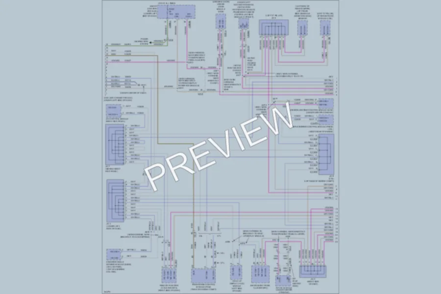 2011 Lincoln MKT Computer Data Lines wiring diagram preview