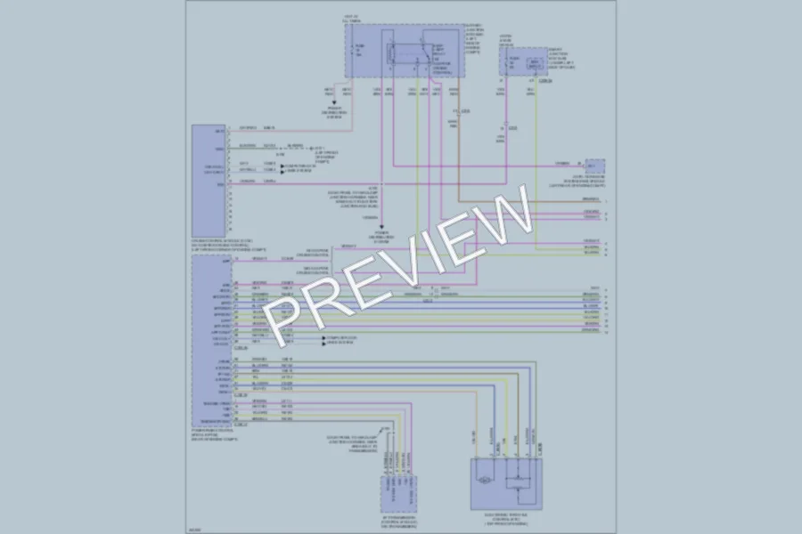 2011 Lincoln MKT Cruise Control wiring diagram preview