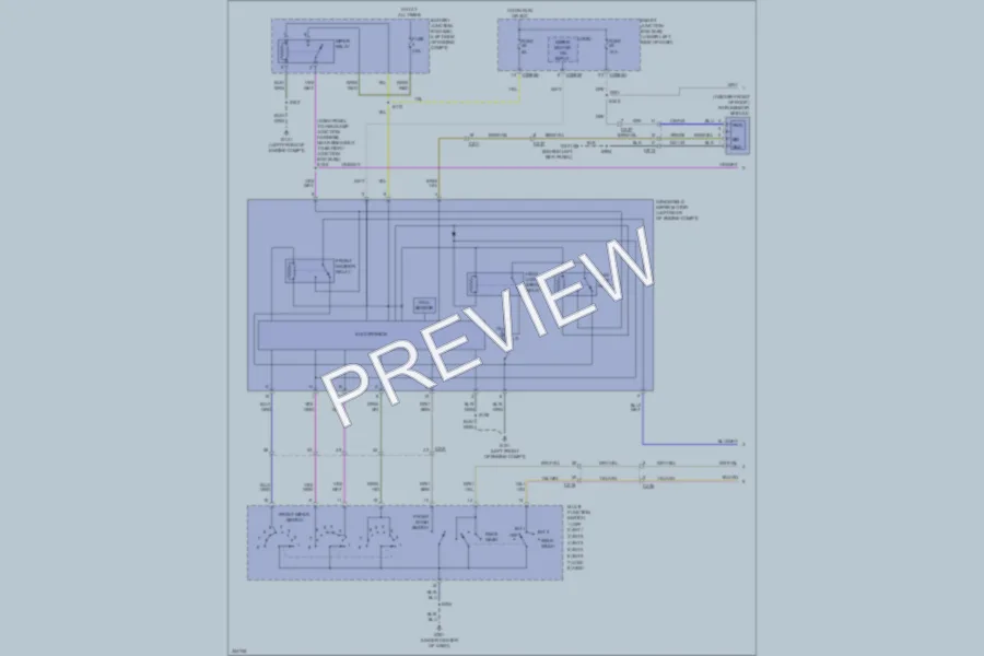 2011 Lincoln MKT Wiper Washer wiring diagram preview