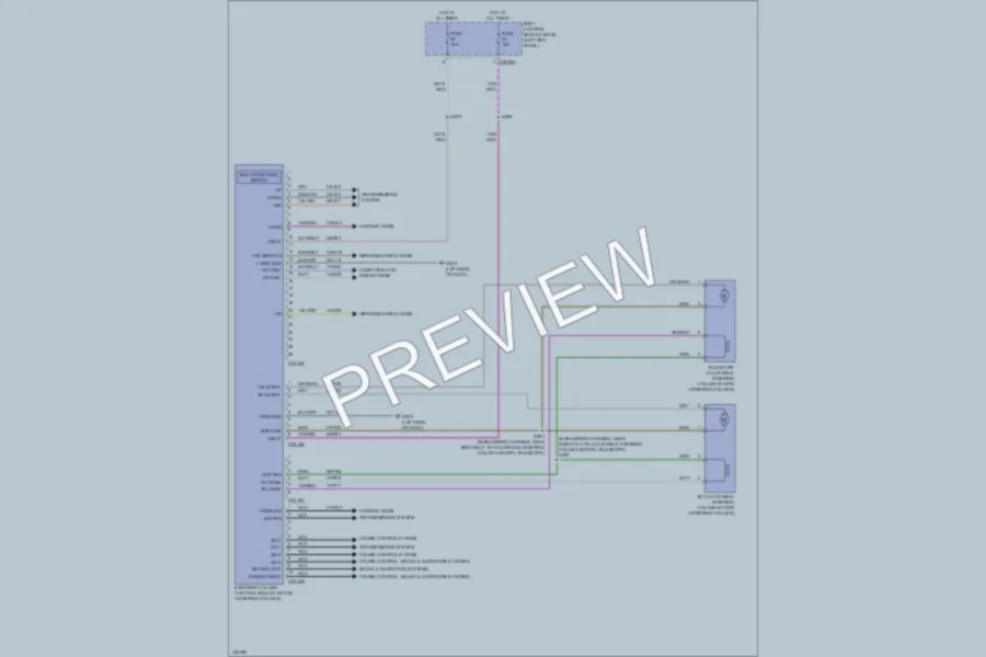 2011 Lincoln MKX Electronic Power Steering wiring diagram preview