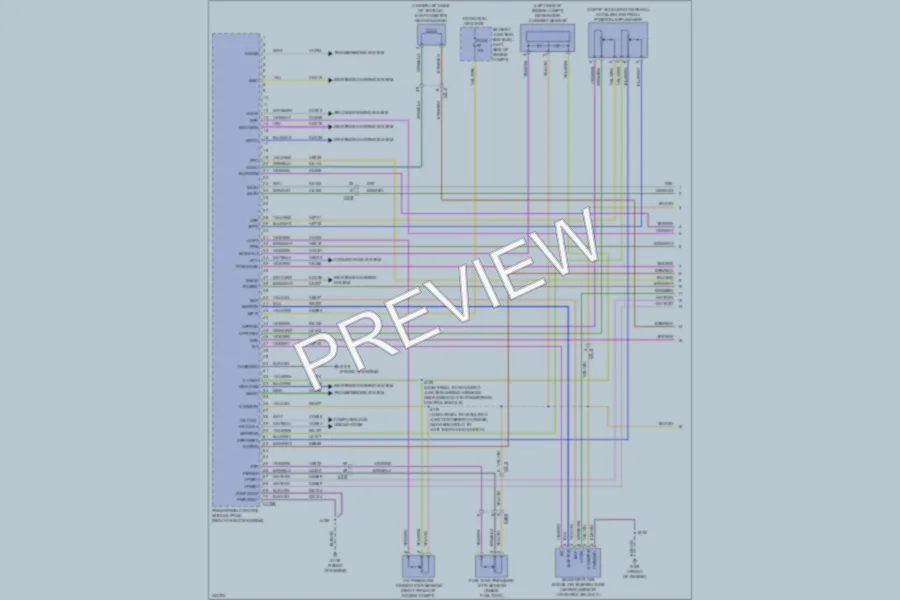 2011 Lincoln MKX Engine Performance wiring diagram preview