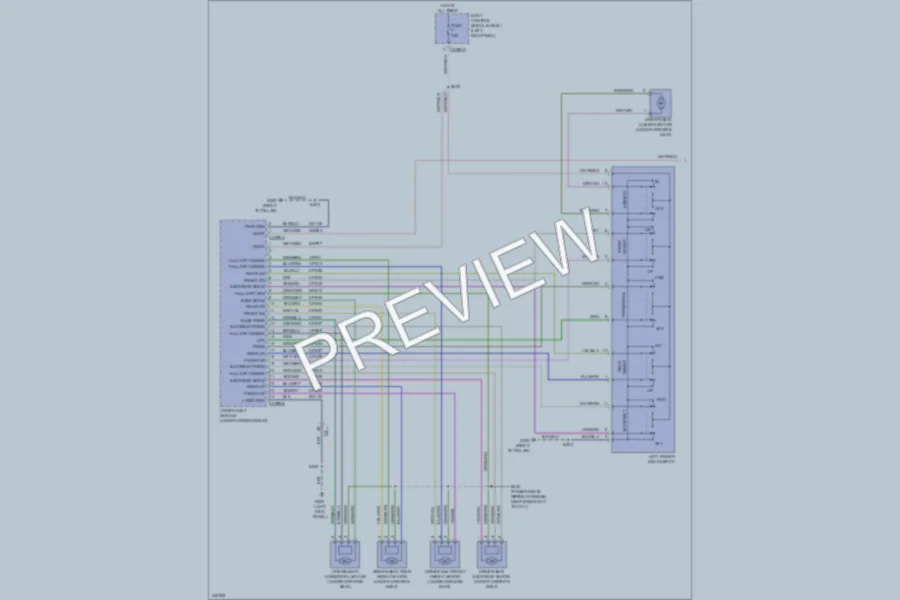 2011 Lincoln MKX Memory Systems wiring diagram preview