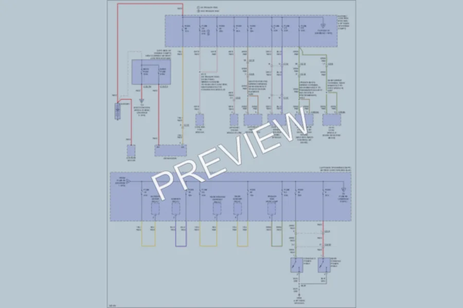 2011 Lincoln MKX Power Distribution wiring diagram preview