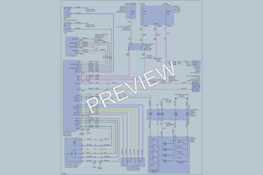 2011 Lincoln MKZ Cruise Control wiring diagram preview