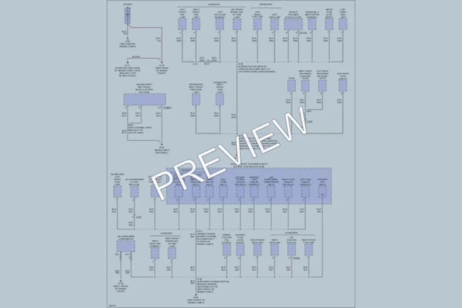 2011 Lincoln NavigatorL Ground Distribution wiring diagram preview