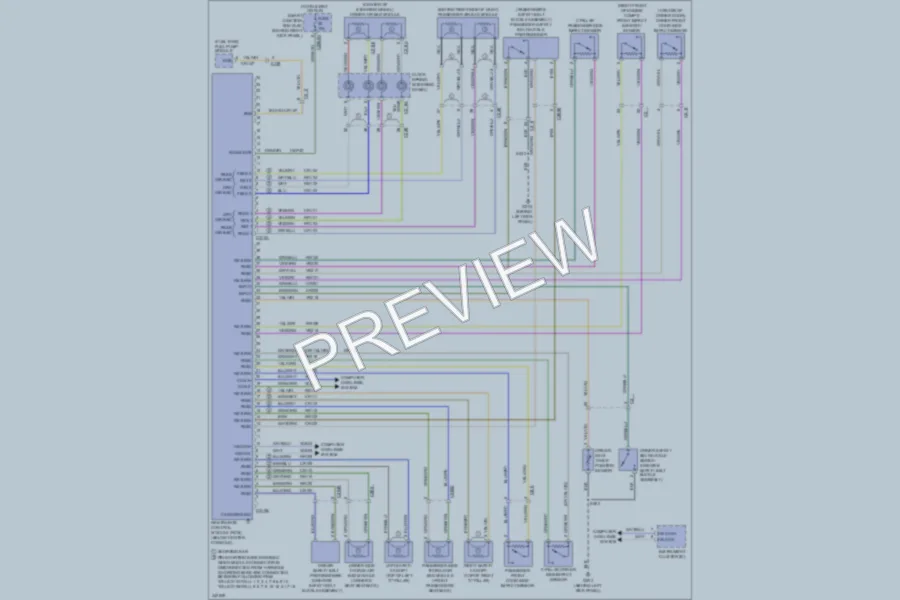 2011 Lincoln NavigatorL Supplemental Restraints wiring diagram preview