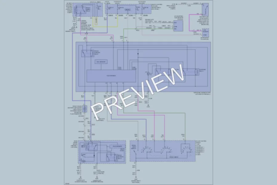 2011 Lincoln NavigatorL Wiper Washer wiring diagram preview