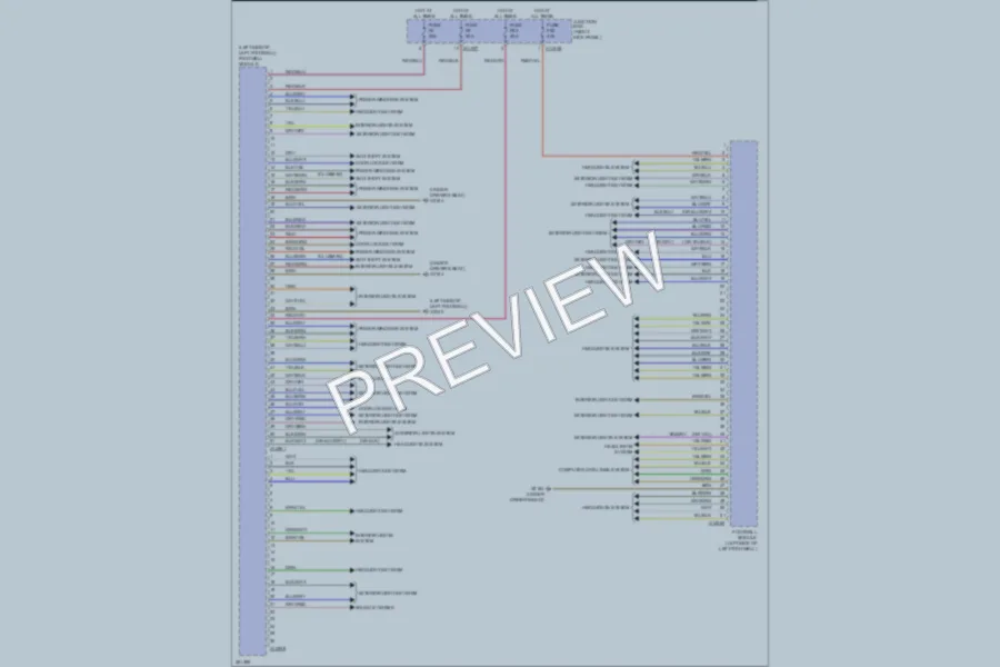 2011 MINI Cooper Body Control Modules wiring diagram preview