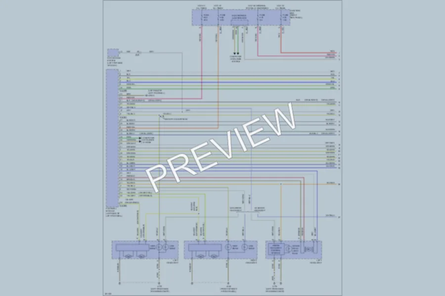 2011 MINI CooperClubman Headlights wiring diagram preview