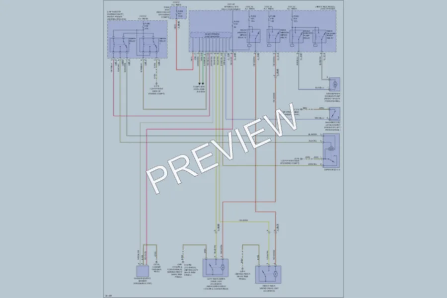 2011 MINI CooperClubman Wiper Washer wiring diagram preview