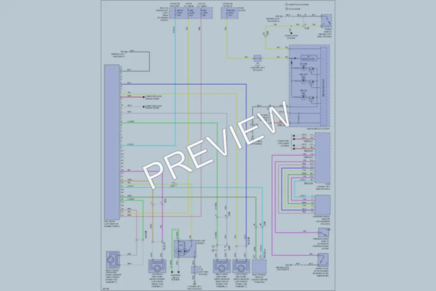 2011 Mazda 3 Anti Lock Brakes wiring diagram preview