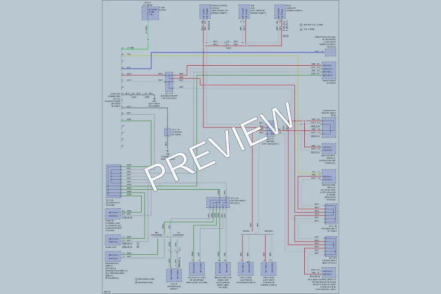 2011 Mazda 3 Computer Data Lines wiring diagram preview