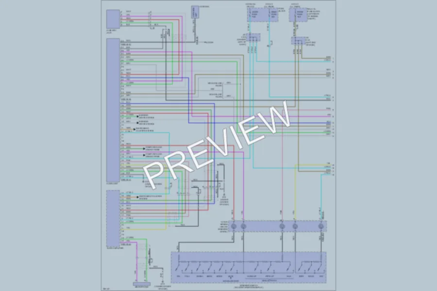 2011 Mazda 3 Radio wiring diagram preview