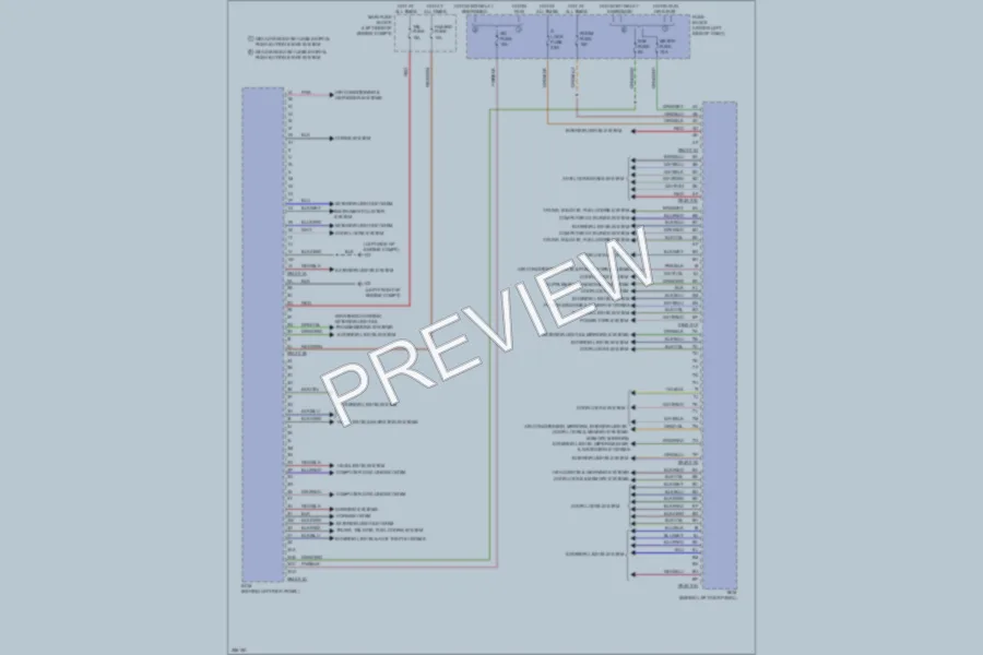 2011 Mazda 6 Body Control Modules wiring diagram preview
