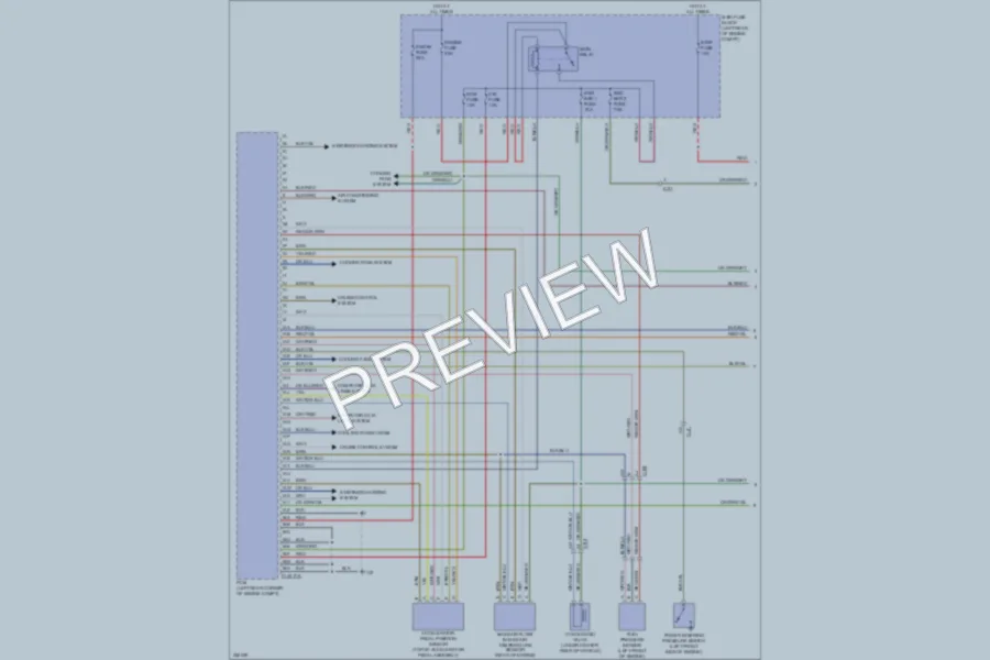 2011 Mazda CX7 Engine Performance wiring diagram preview