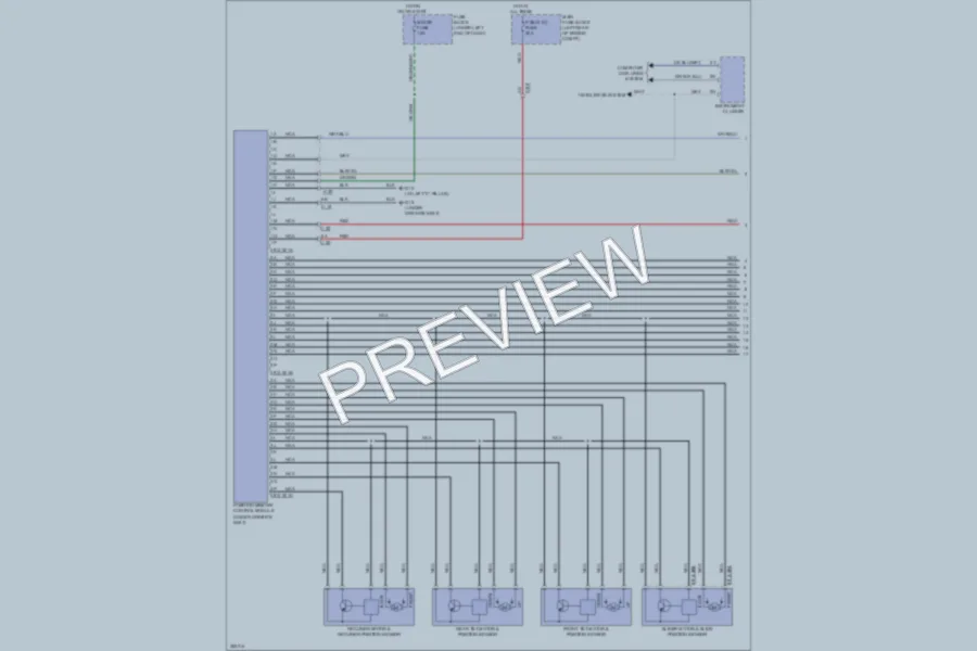 2011 Mazda CX7 Memory Systems wiring diagram preview