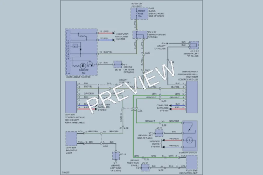 2011 Mazda CX9 Navigation wiring diagram preview