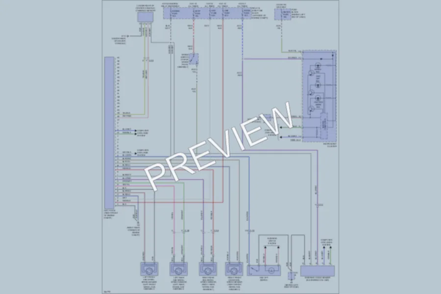 2011 Mazda MX5Miata Anti Lock Brakes wiring diagram preview