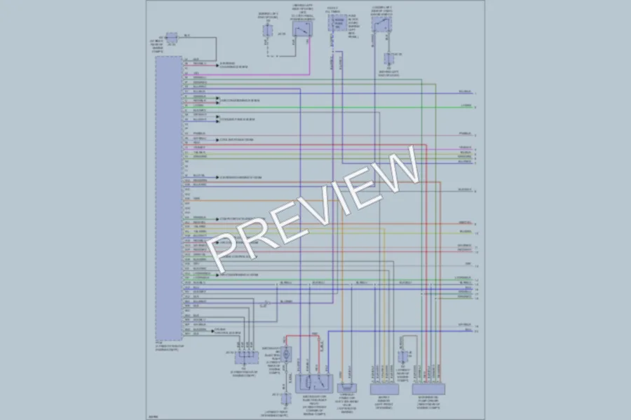 2011 Mazda RX8 Engine Performance wiring diagram preview