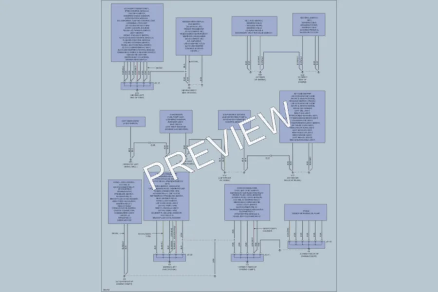 2011 Mazda RX8 Ground Distribution wiring diagram preview
