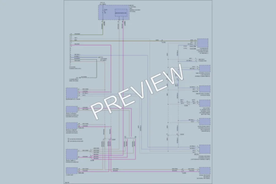 2011 Mazda Tribute Computer Data Lines wiring diagram preview