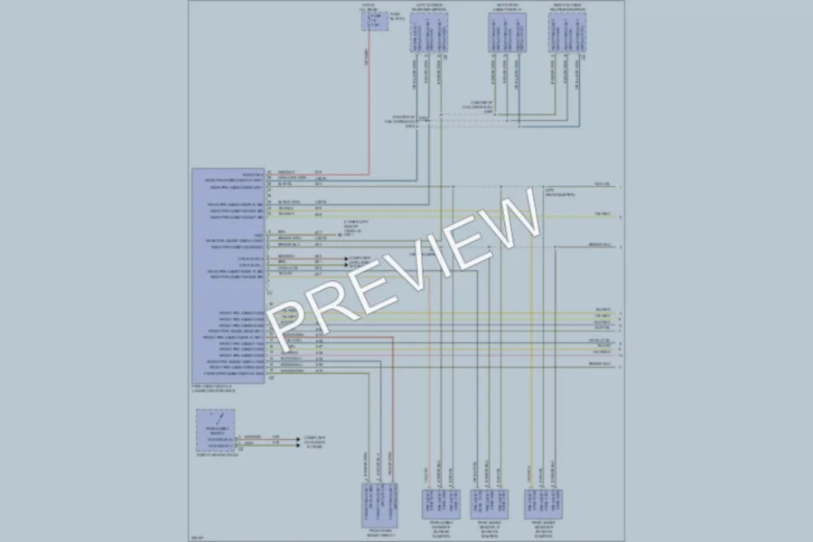 2011 MercedesBenz 3500Sprinter Navigation wiring diagram preview