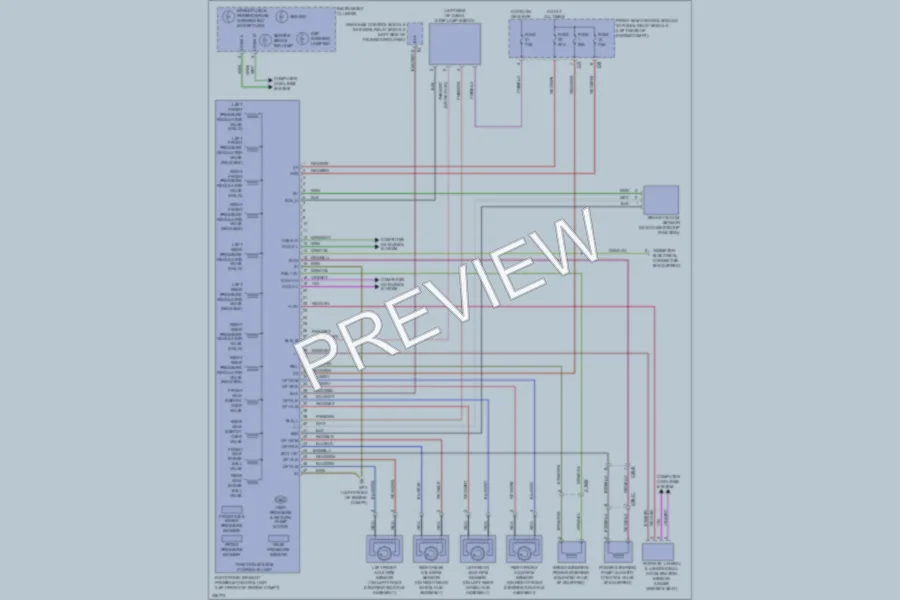 2011 MercedesBenz C300 Anti Lock Brakes wiring diagram preview