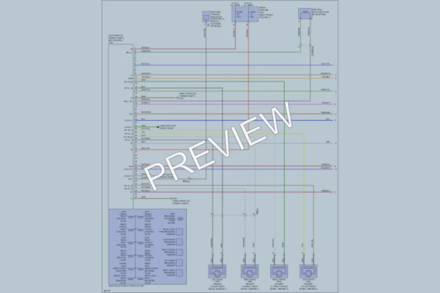 2011 MercedesBenz CLS550 Anti Lock Brakes wiring diagram preview