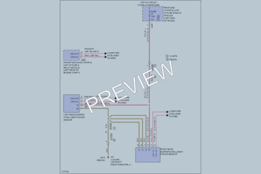2011 MercedesBenz E350BLUETEC Navigation wiring diagram preview