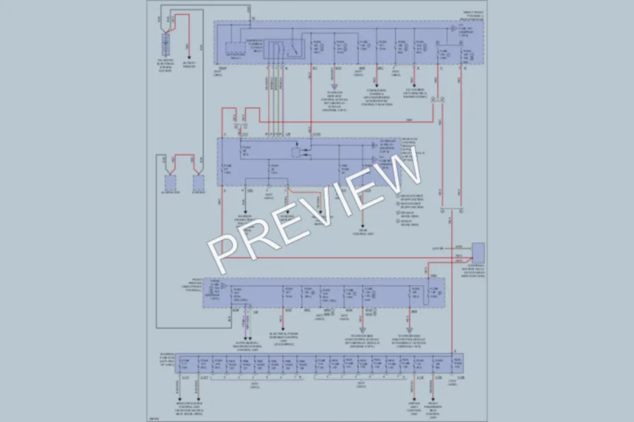 2011 MercedesBenz E350BLUETEC Power Distribution wiring diagram preview