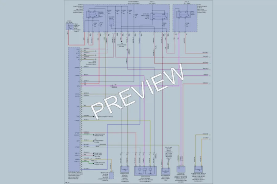 2011 MercedesBenz ML350 Engine Performance wiring diagram preview