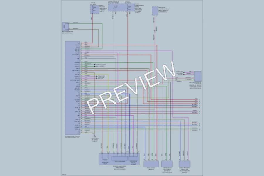 2011 MercedesBenz ML450HYBRID Anti Lock Brakes wiring diagram preview
