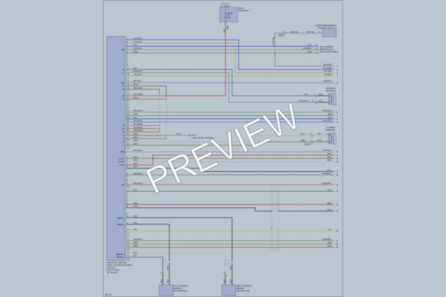 2011 MercedesBenz S400HYBRID Anti Theft wiring diagram preview