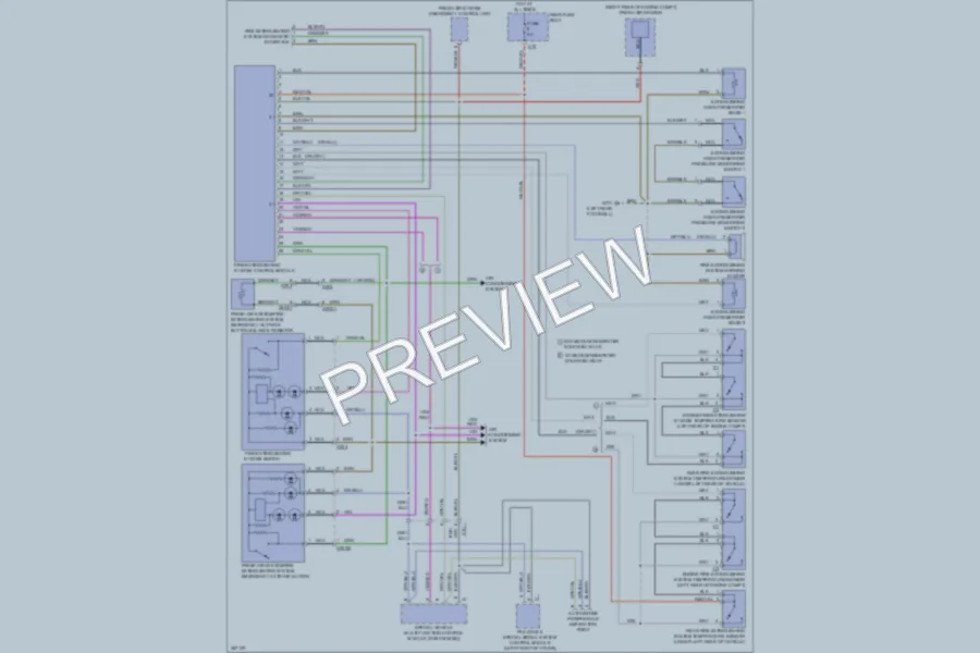 2011 MercedesBenz S400HYBRID Emergency Vehicle Systems wiring diagram preview