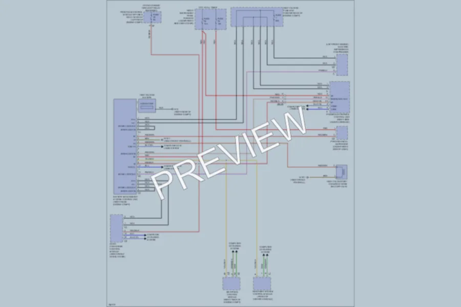 2011 MercedesBenz S400HYBRID Starting Charging wiring diagram preview
