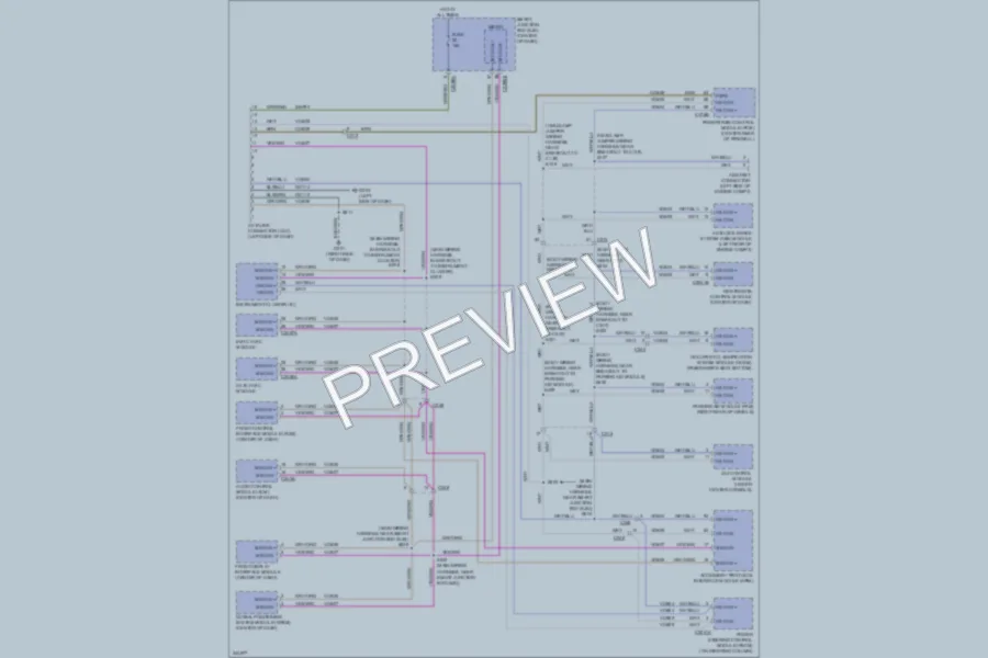 2011 Mercury Mariner Computer Data Lines wiring diagram preview