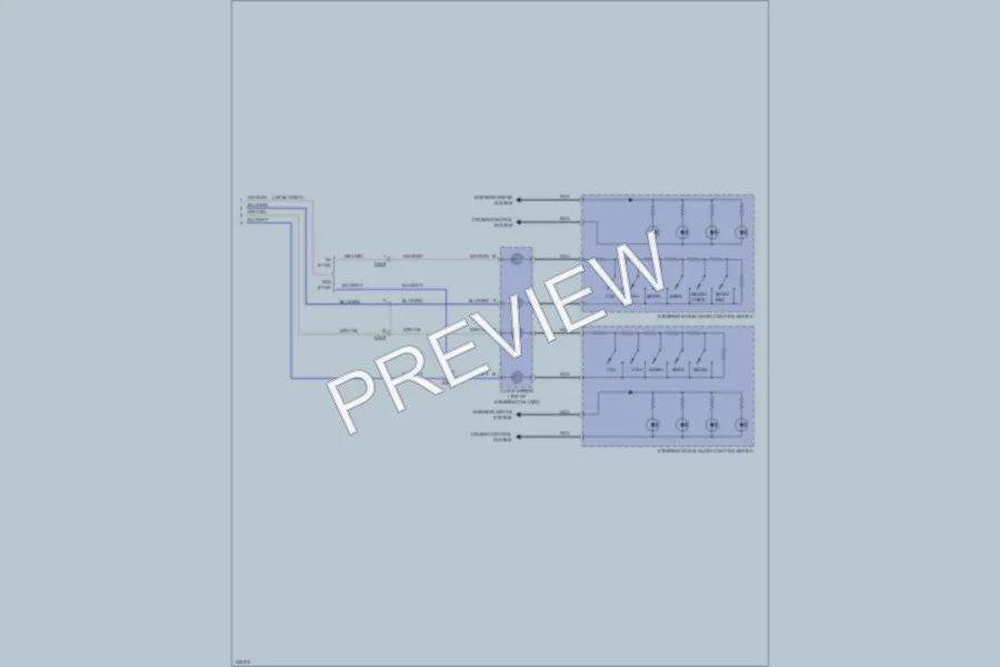 2011 Mercury Mariner Radio wiring diagram preview