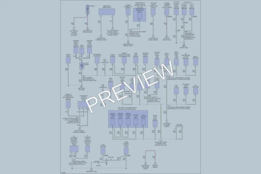 2011 Mercury MarinerHybrid Ground Distribution wiring diagram preview
