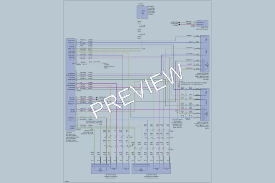 2011 Mercury Milan Power Seats wiring diagram preview