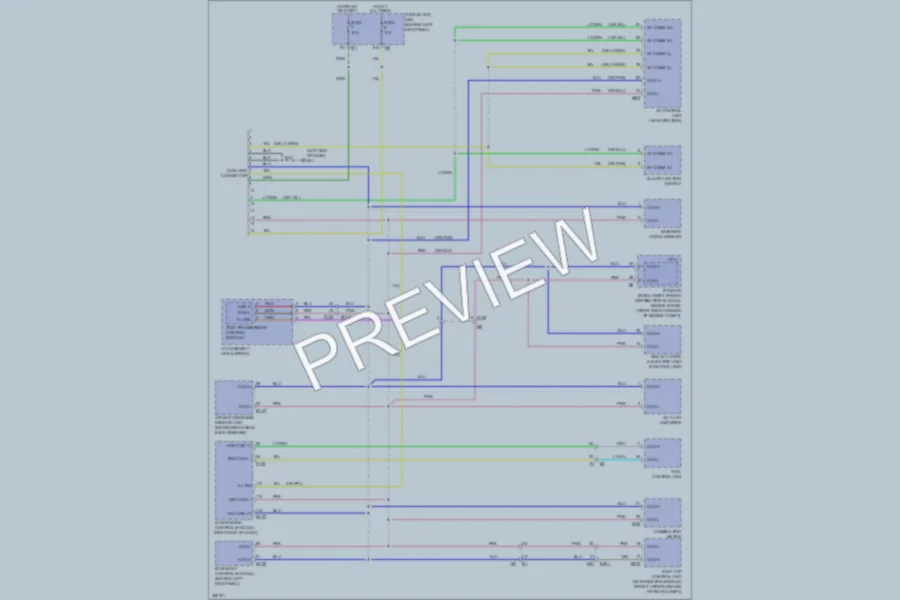 2011 Nissan 370Z Computer Data Lines wiring diagram preview