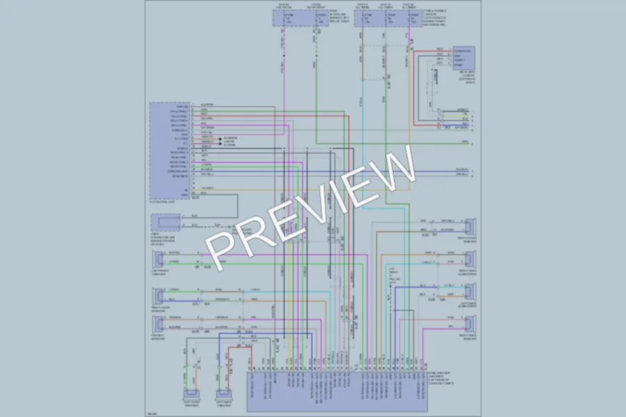 2011 Nissan Altima Navigation wiring diagram preview