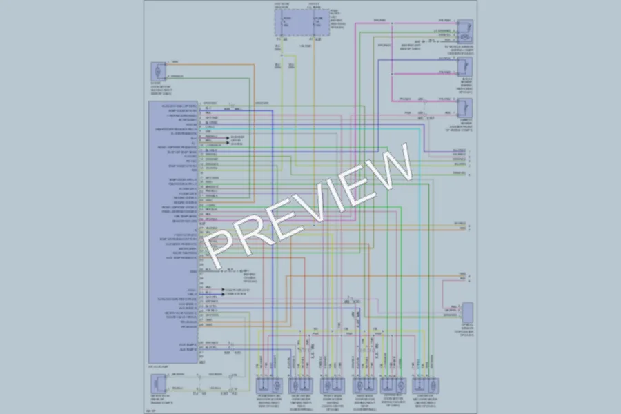 2011 Nissan Armada Air Conditioning wiring diagram preview
