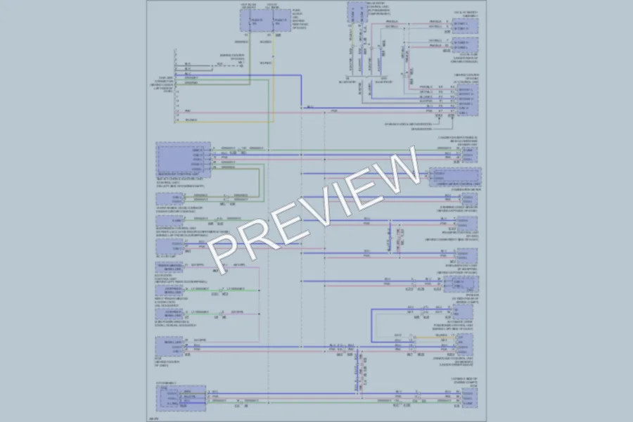 2011 Nissan Armada Computer Data Lines wiring diagram preview