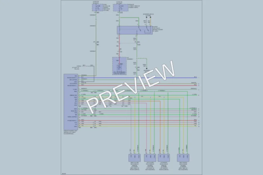 2011 Nissan Armada Navigation wiring diagram preview